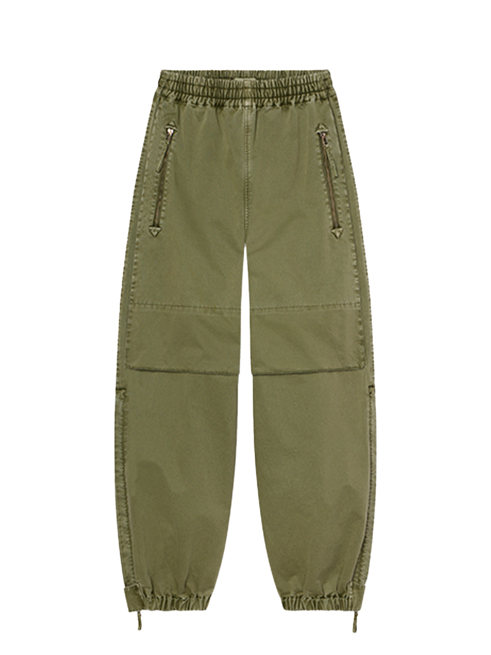 Articulated Vented Pant Army Green