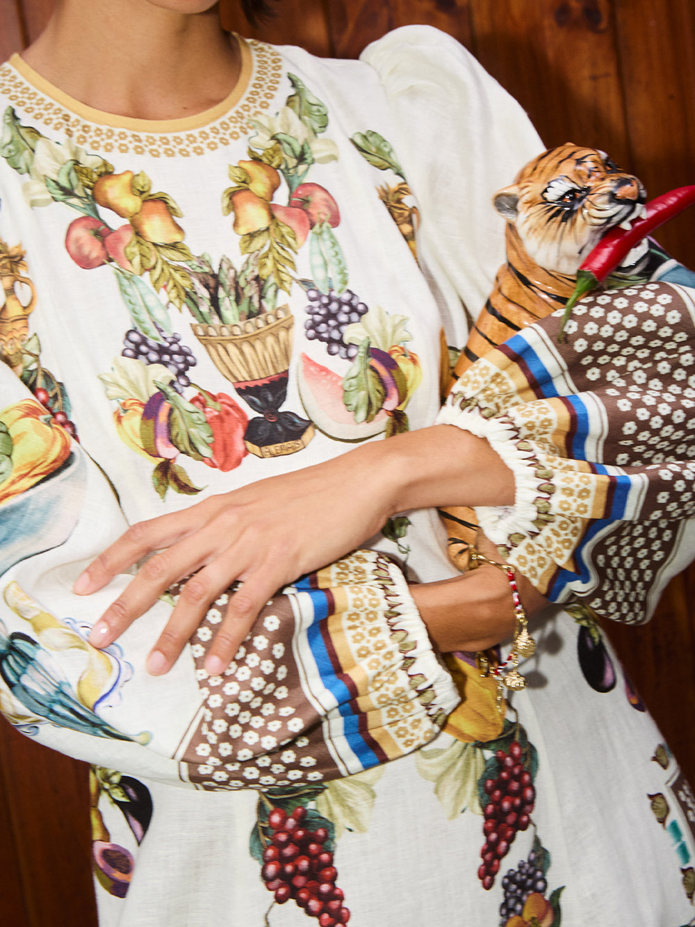Mercado Midi Dress Multi