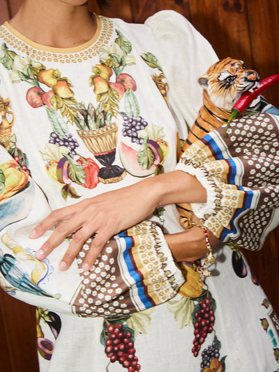 Mercado Midi Dress Multi