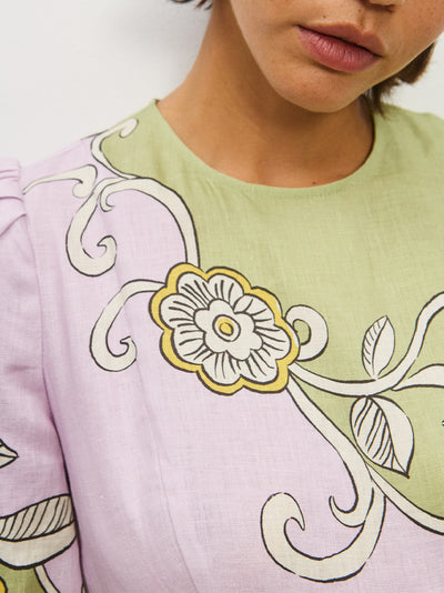 Sora Midi Dress Multi