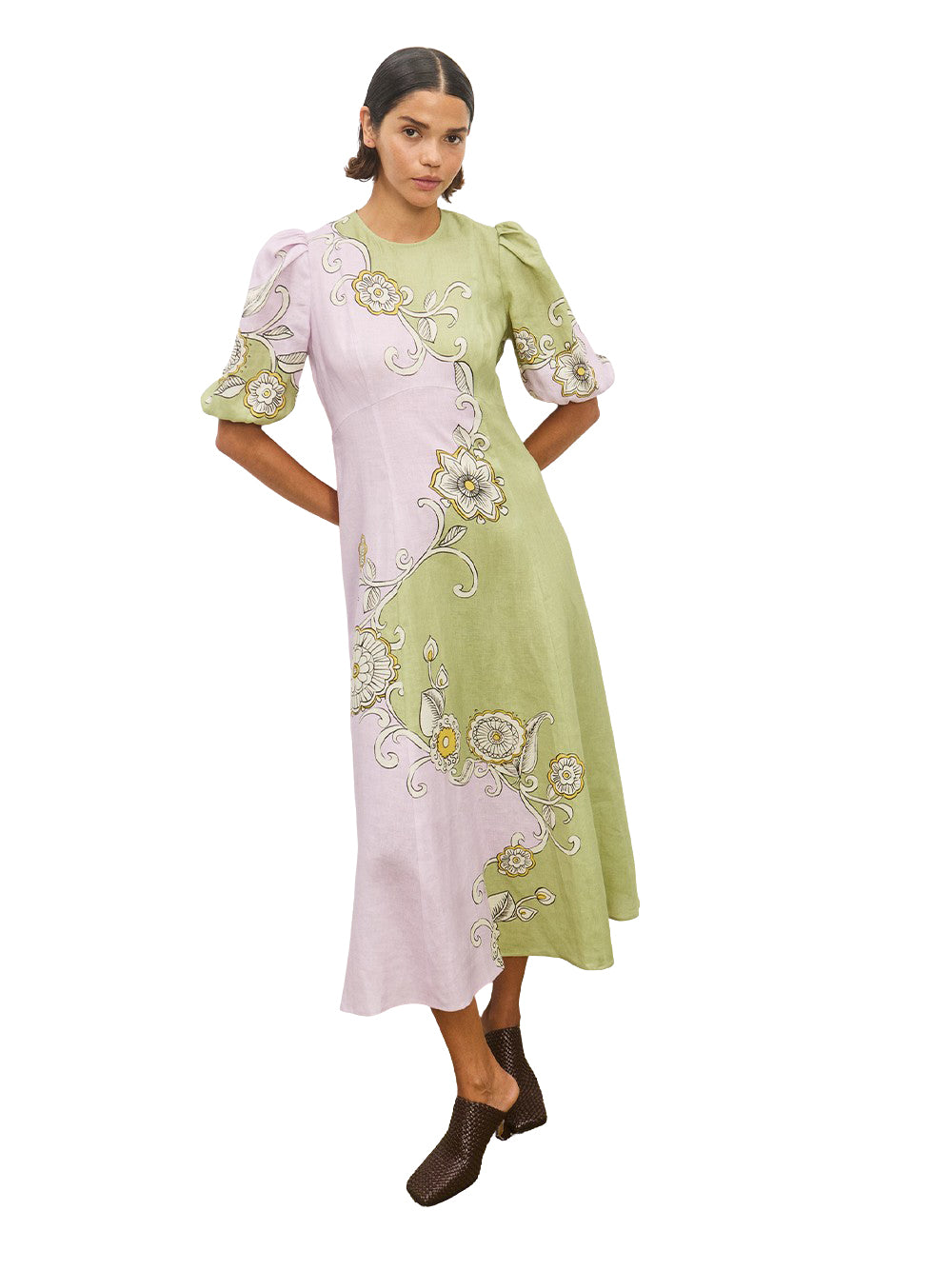 Sora Midi Dress Multi