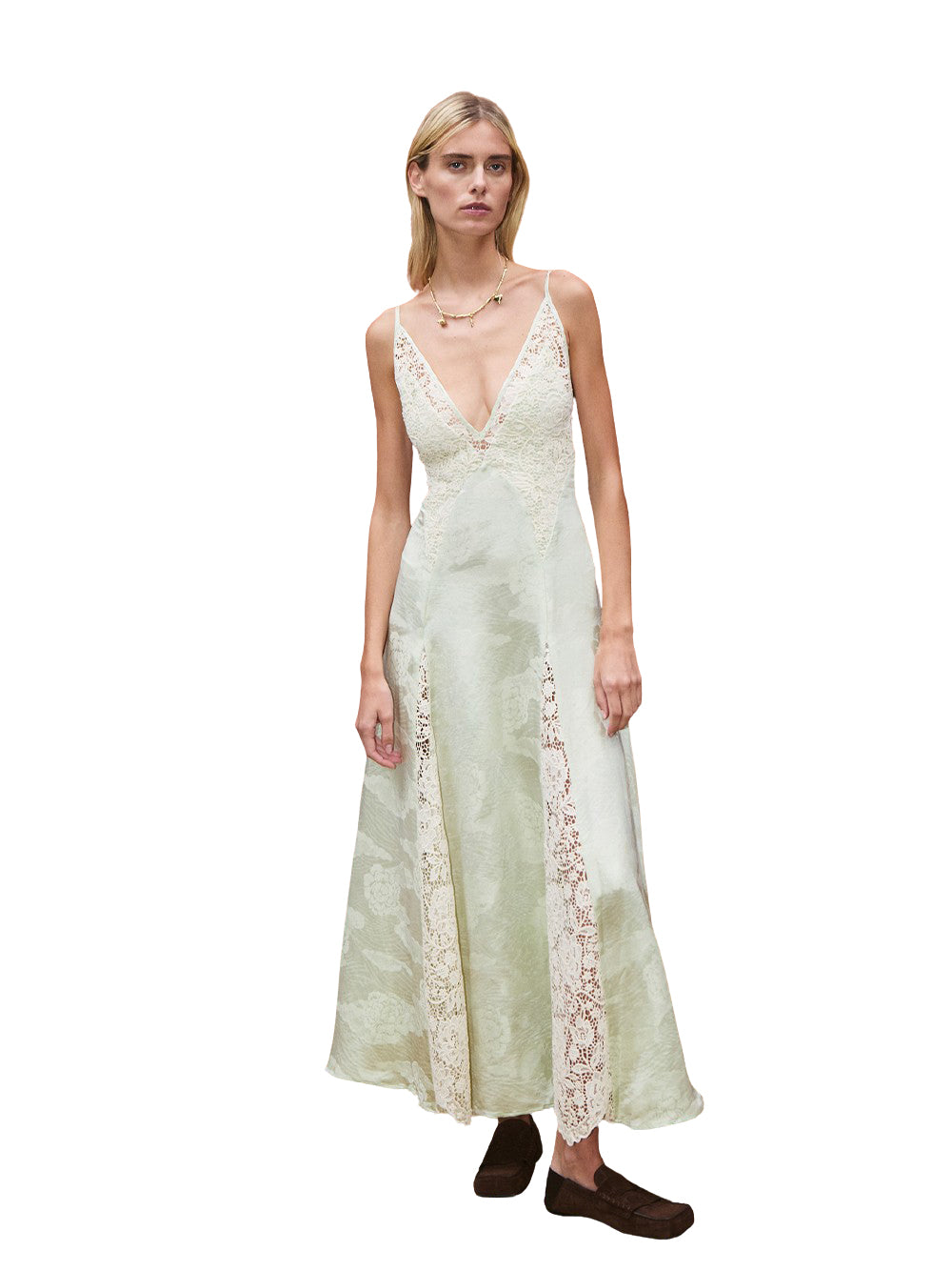 Apollonia Pistachio Slip Dr Pistachio