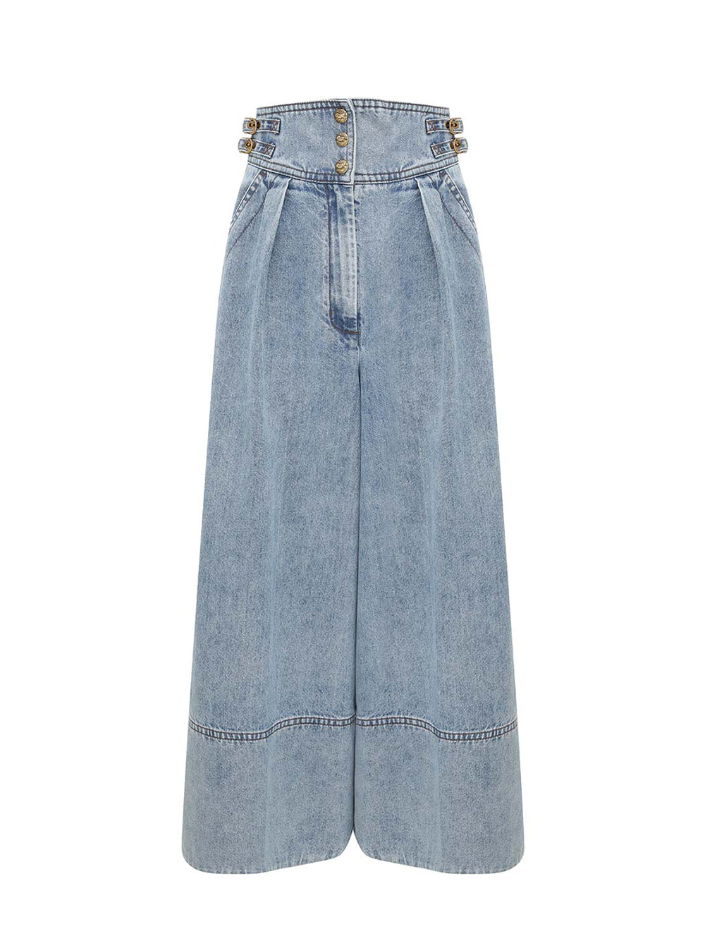 Denim Culotte Dawn Blue
