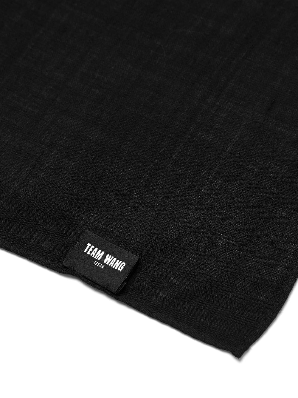 Classic Square Scarf Black