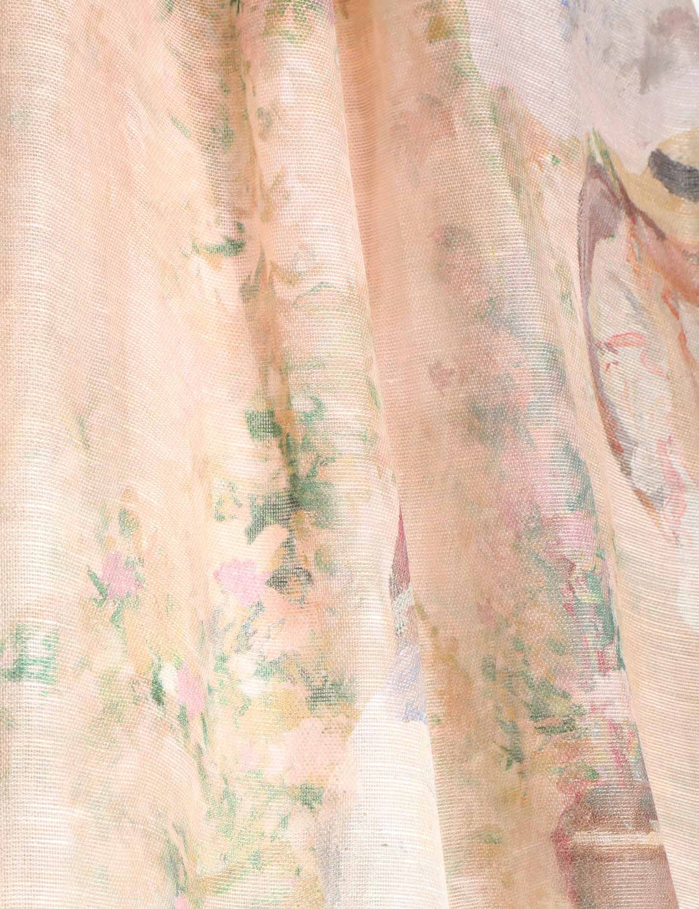 Lyrical Corded Lace Gown Cream