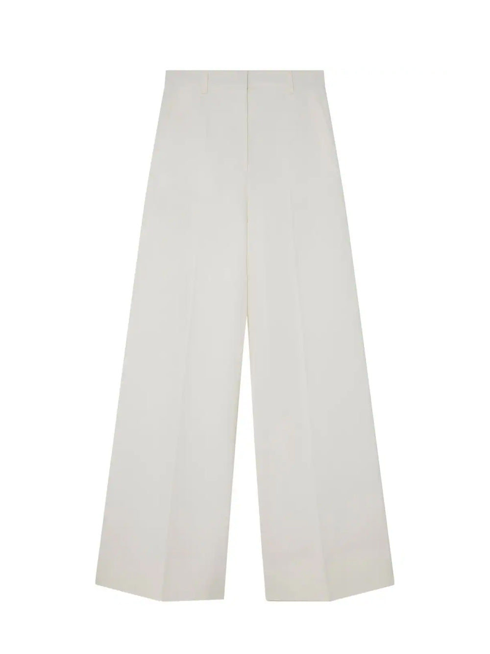 Flared Trousers Cream