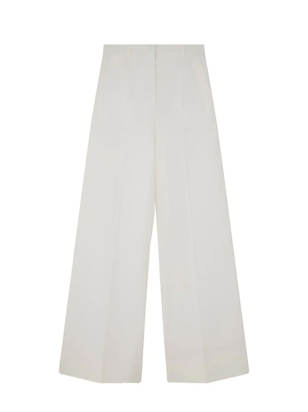 Flared Trousers Cream