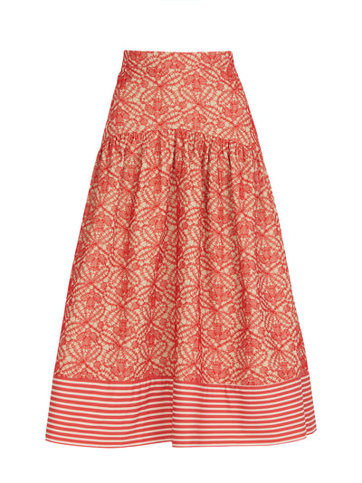Adalet Skirt Red Willow Lace