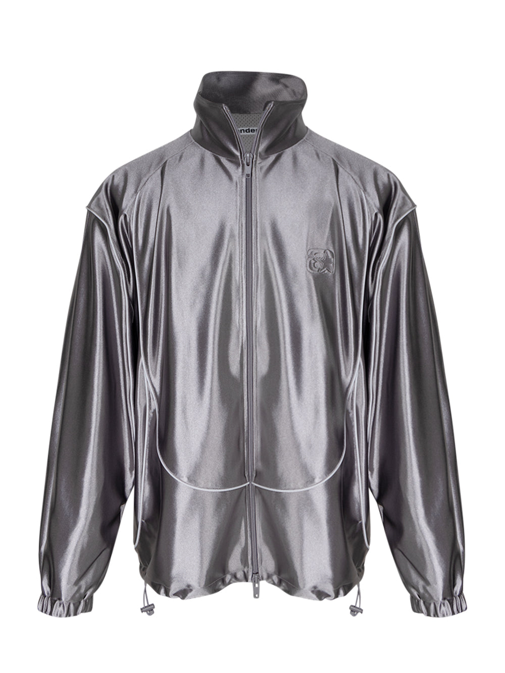 Track Jacket W/embossed Log Earl Grey