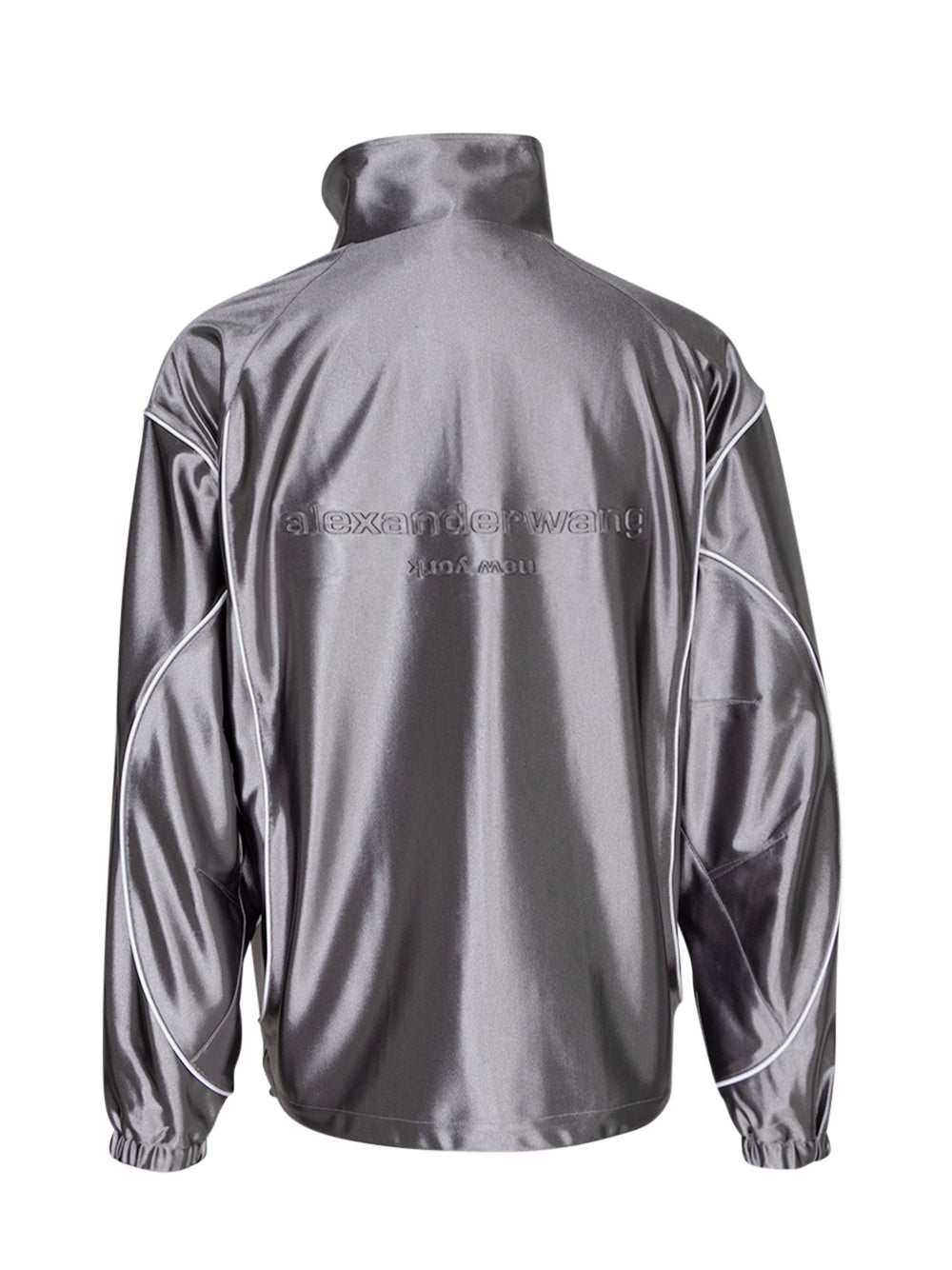 Track Jacket W/embossed Log Earl Grey