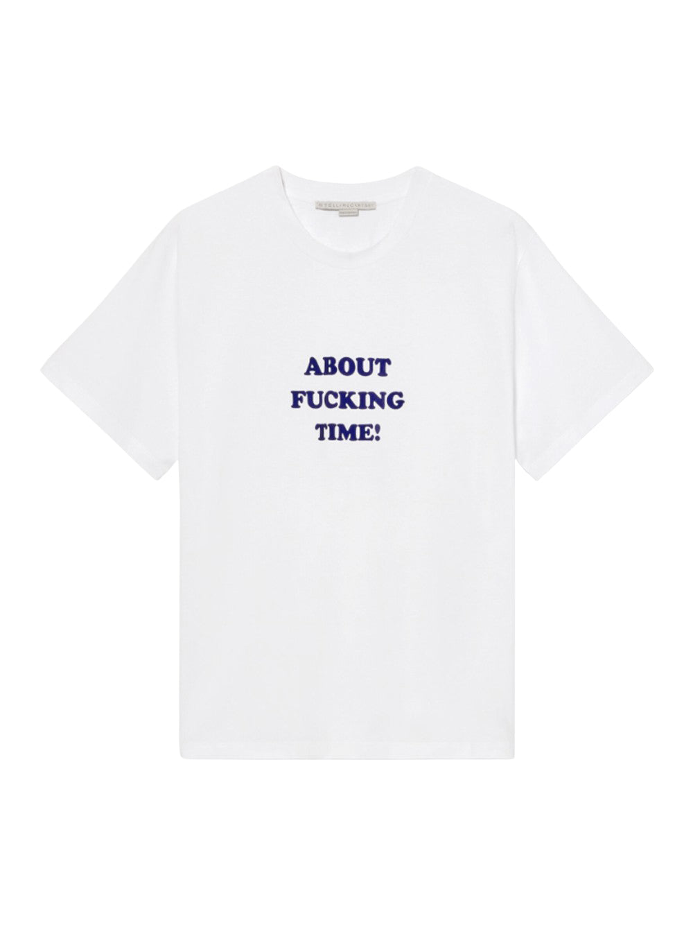 About F Time T Shirt White/Blue