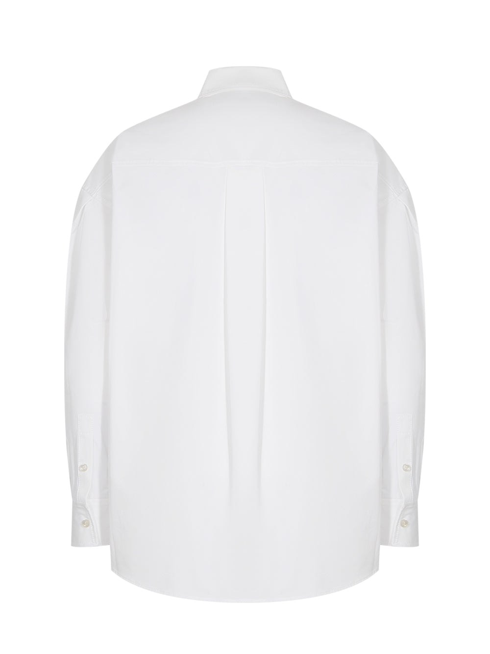Classic Button-Up Shirt (White)