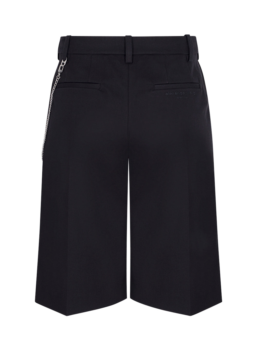Tailored Short W/ Chain Black