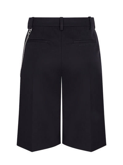 Tailored Short W/ Chain Black