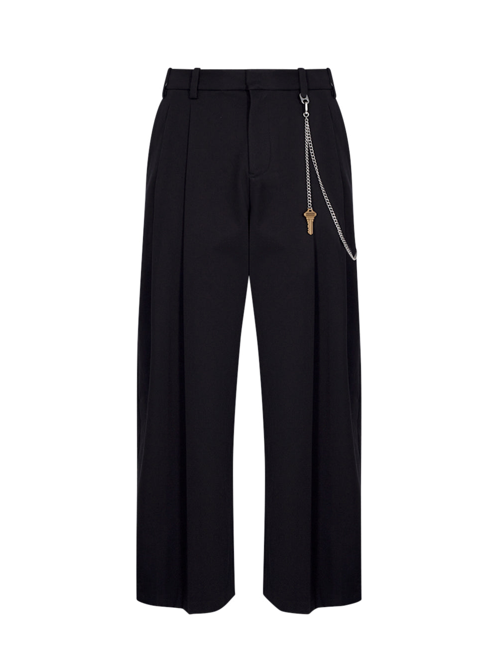 Tailored Pant W/ Chain Black
