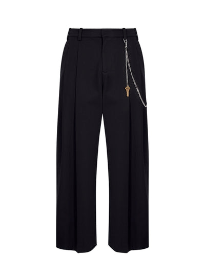 Tailored Pant W/ Chain Black