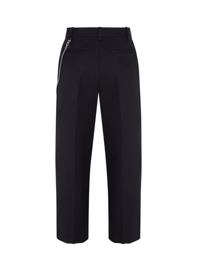 Tailored Pant W/ Chain Black