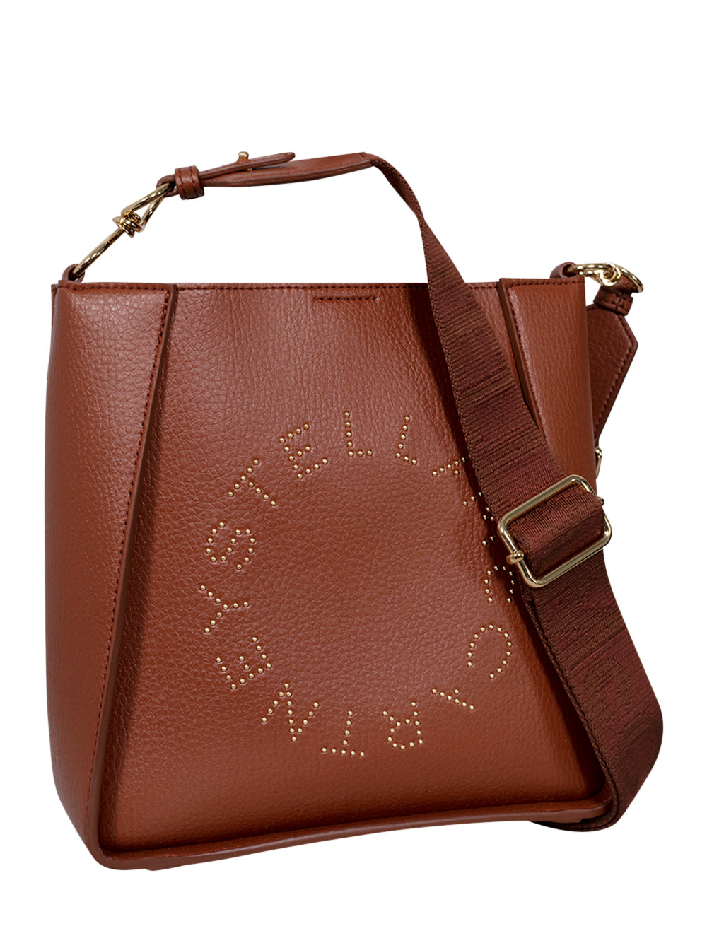 Logo Square Crossbody Bag (Auburn)
