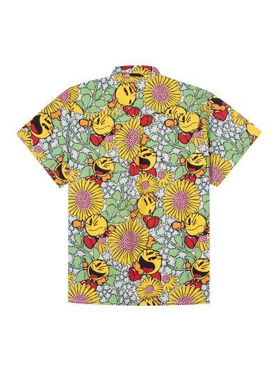 Short Sleeves Printed Shirt 05 Flowers