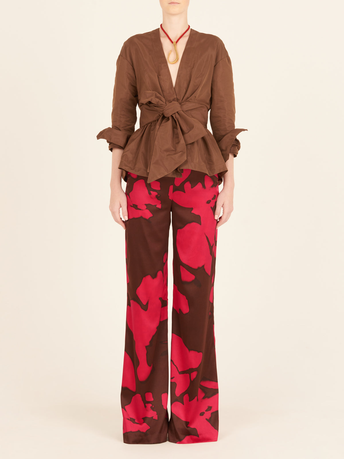 Saanvi Blouse Brown