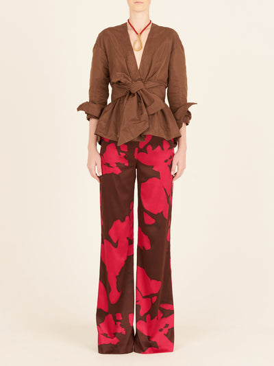 Saanvi Blouse Brown