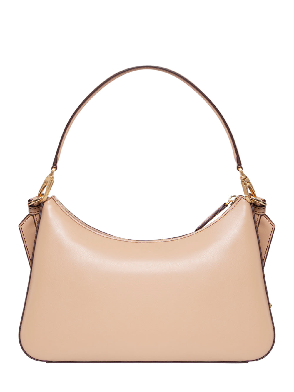 Logo Crossbody Shoulder Bag (Fawn)