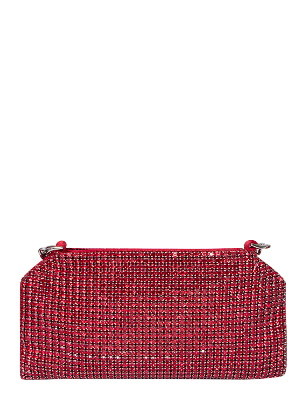 Falabella Crystal Mesh Crossbody Bag (Crystal Red)