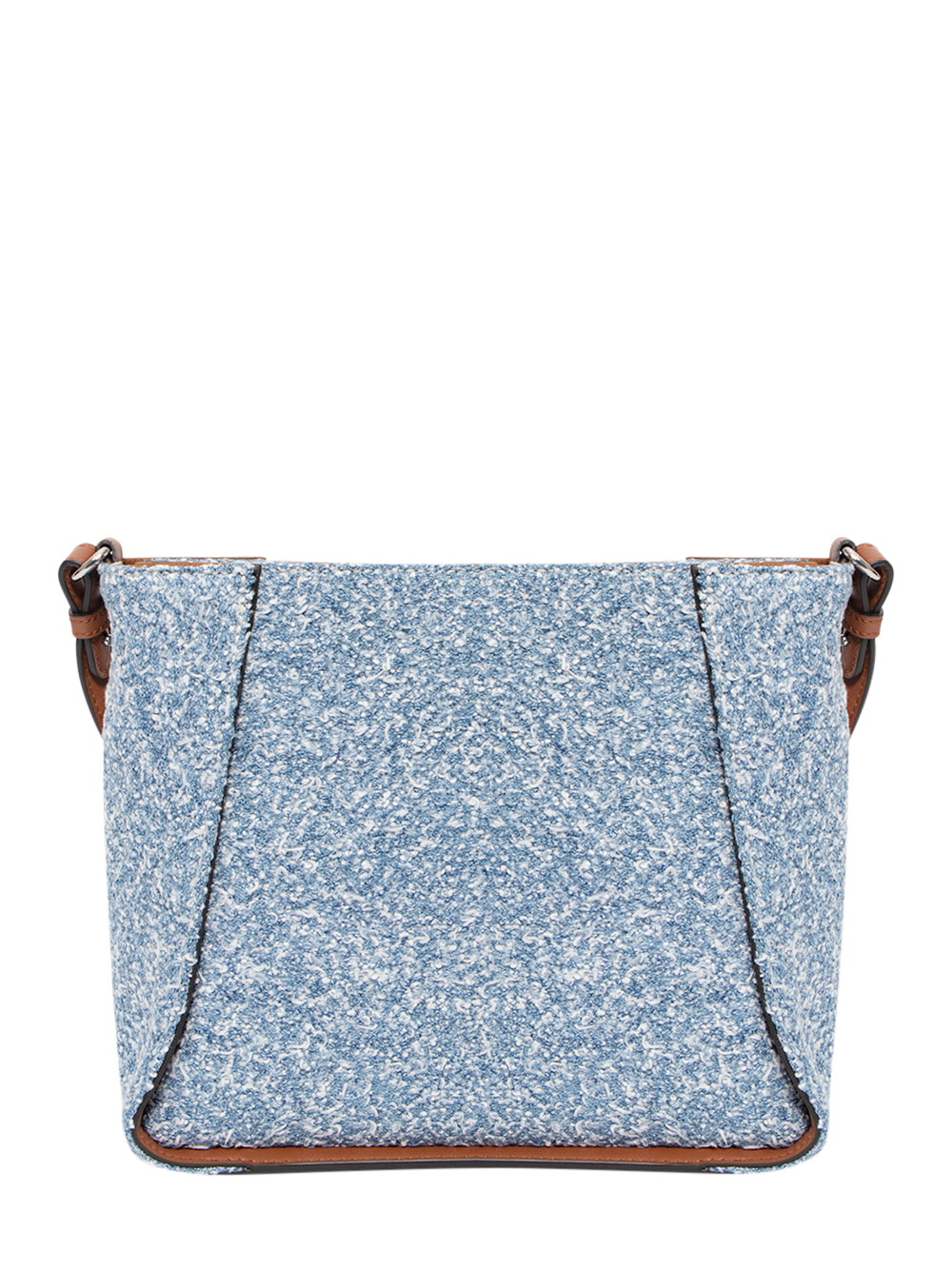 Logo Crossbody Bag (Denim Tweed Light Blue)