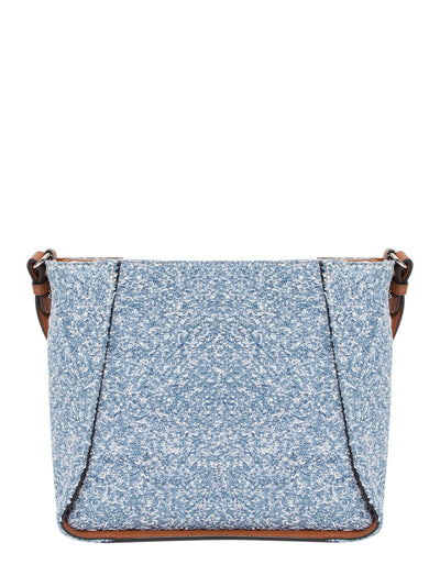 Logo Crossbody Bag (Denim Tweed Light Blue)