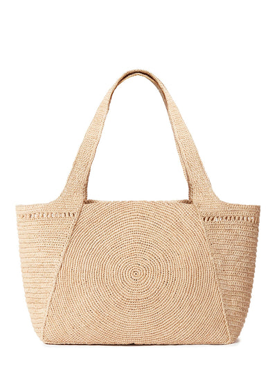 Tote Bag Eco Crochet Rafia Natural