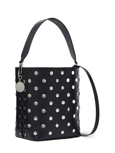 Tote Bag All Over Studded Alter Mat Black