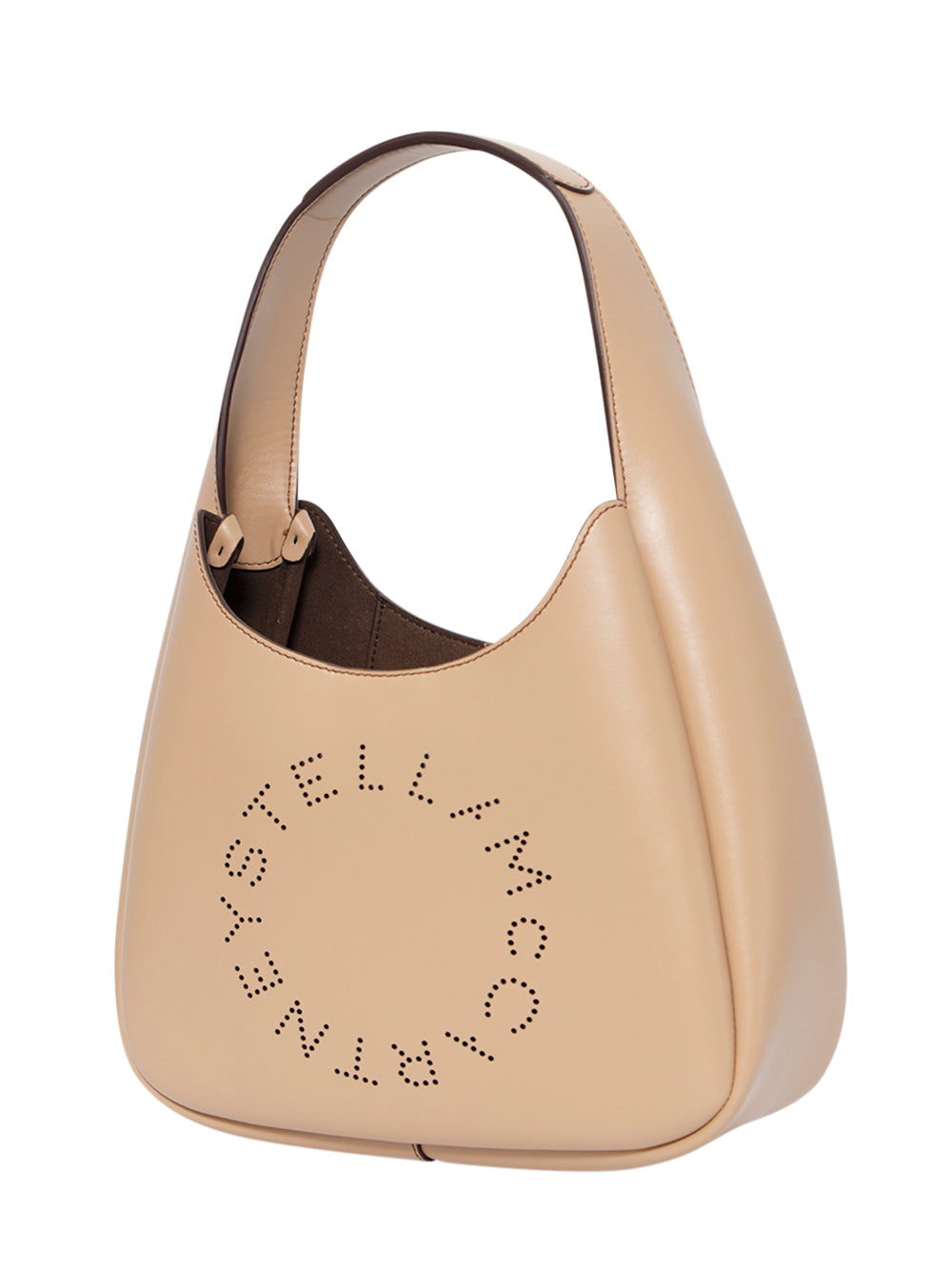 Logo Slouchy Hobo Tote Bag (Fawn)