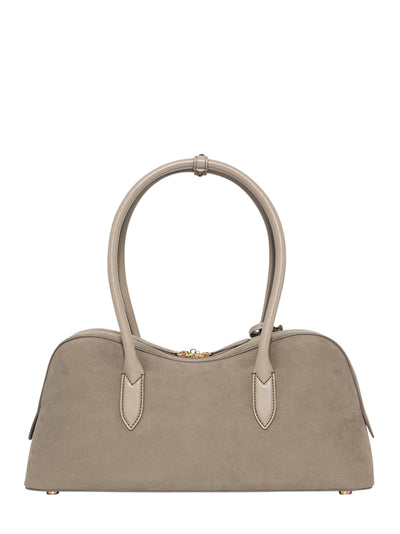 Ryder Shoulder Bag (Suede Khaki)