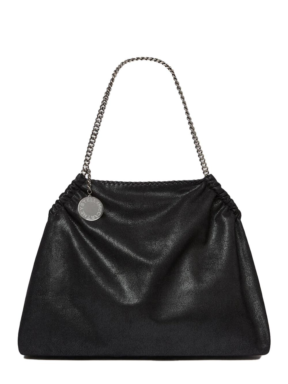 Falabella Drawstring Tote Bag Black