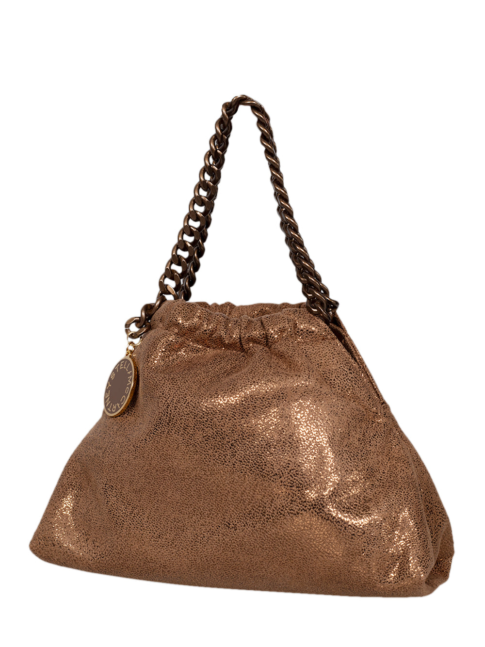 Falabella Drawstring Crossbody Bag (Bronze)