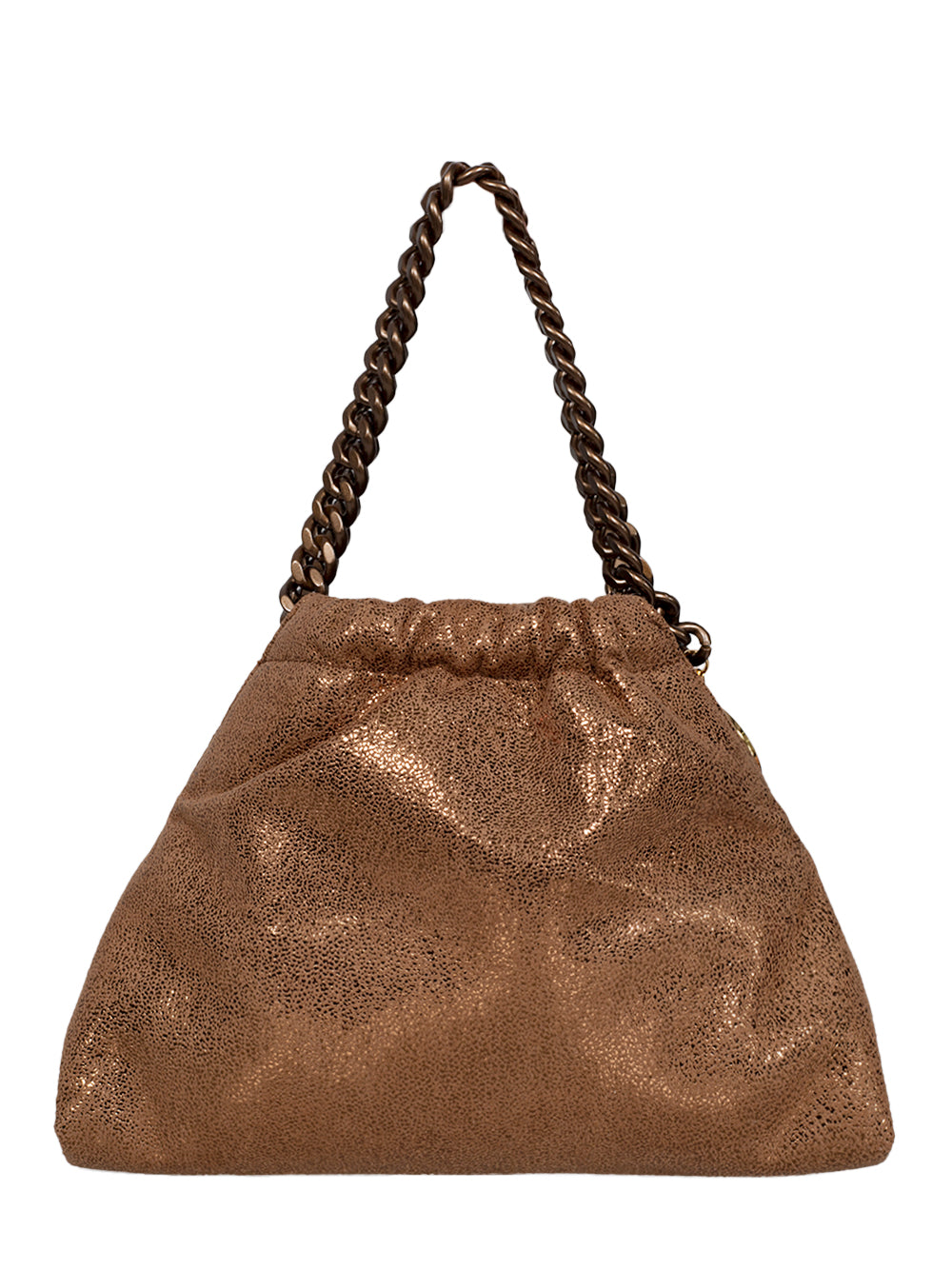 Falabella Drawstring Crossbody Bag (Bronze)