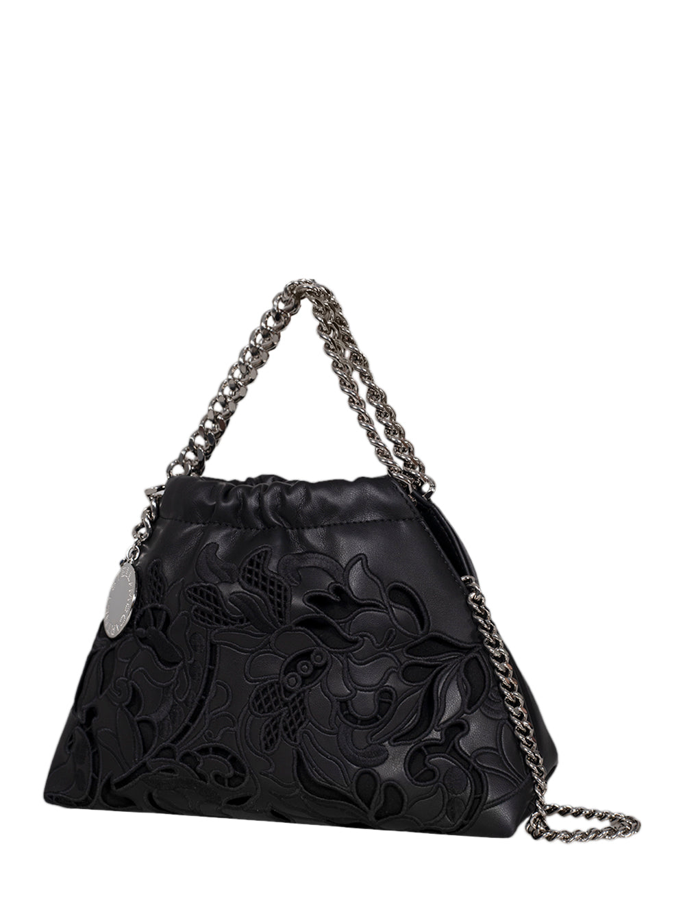 Falabella Drawstring Crossbody Bag (Black)