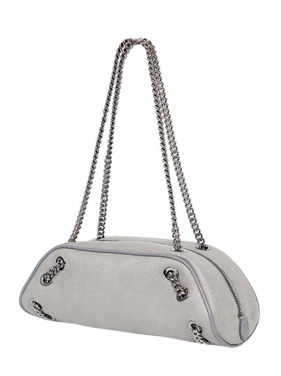 Falabella Bowling Shoulder Bag (Light Grey)