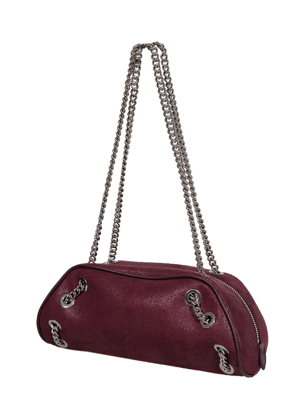 Falabella Bowling Shoulder Bag (Plum)