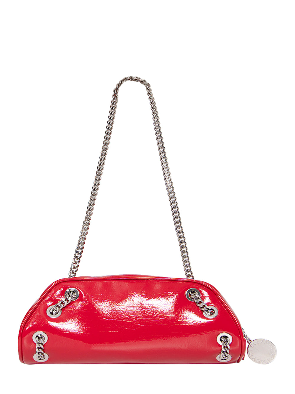 Falabella Bowling Shoulder Bag (Crinkled Red)