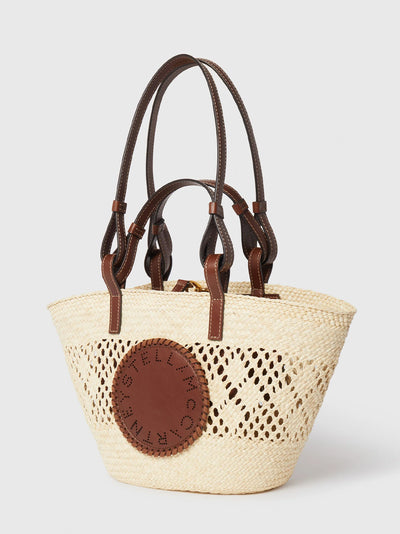 Small Basket Eco Iraca Palm Natural/tan