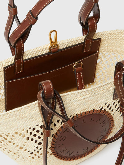 Small Basket Eco Iraca Palm Natural/tan