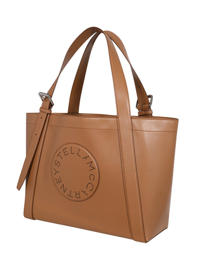 Logo Belt Crossbody Tote Bag (Bik Ginger)