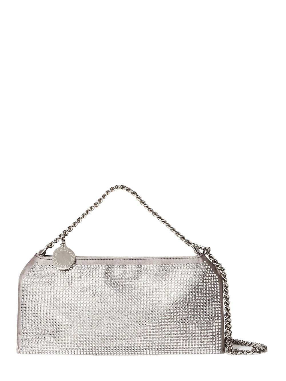 Falabella Crystal Crossbody Bag Silver
