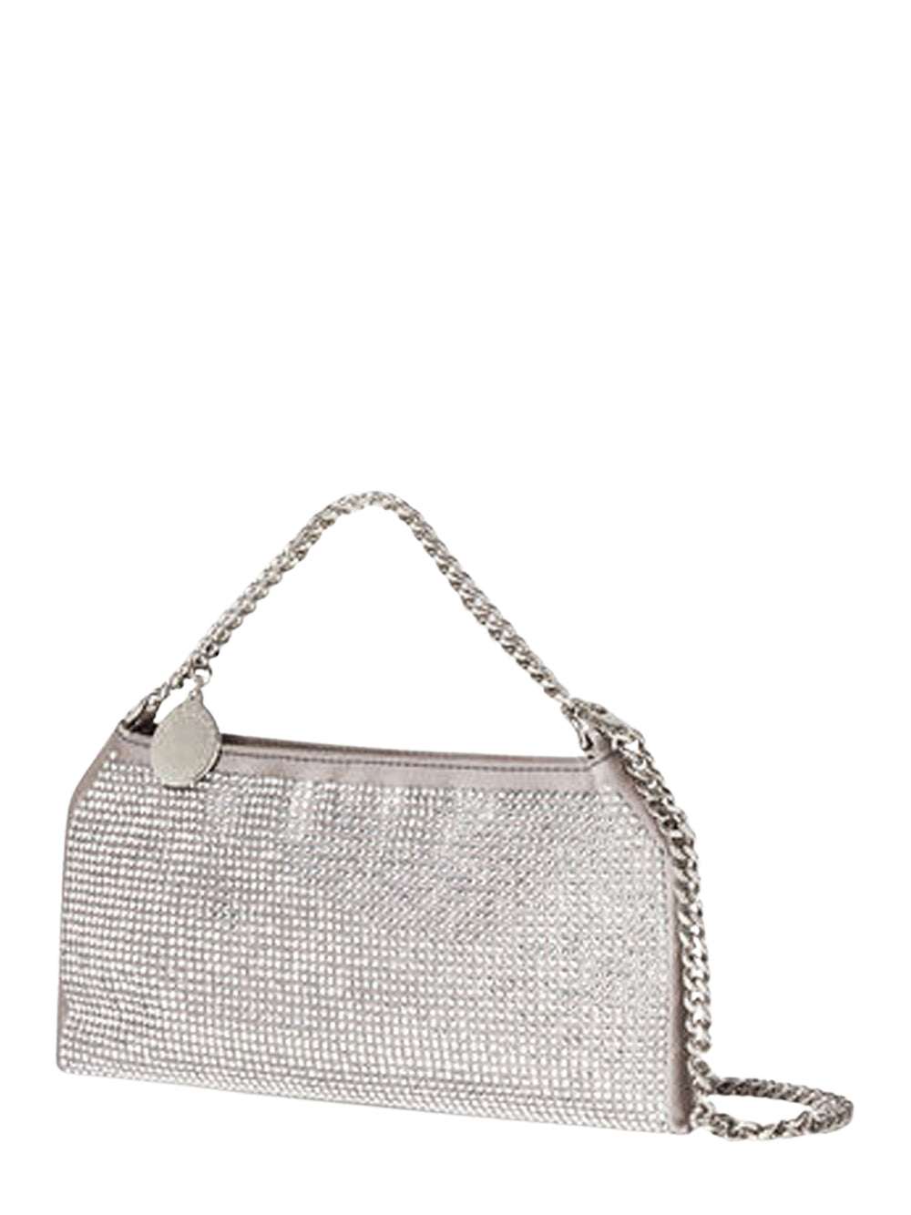 Falabella Crystal Crossbody Bag Silver