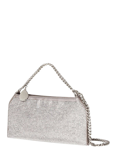Falabella Crystal Crossbody Bag Silver