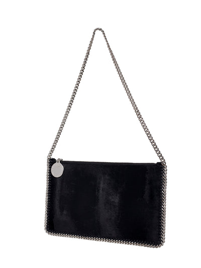 Falabella Pochette Shoulder Bag (Black)