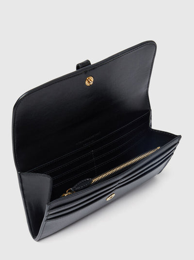 Ryder Flap Continental Wallet Black
