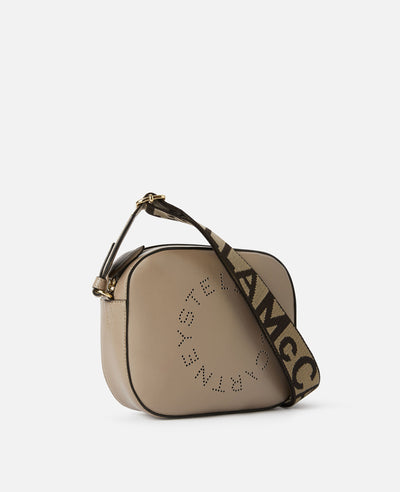 Stella Logo Mini Camera Bag (Moss)