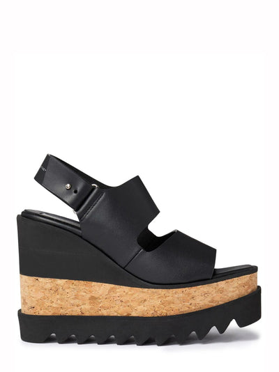 Elyse Alter Mat Platform Sandals Black